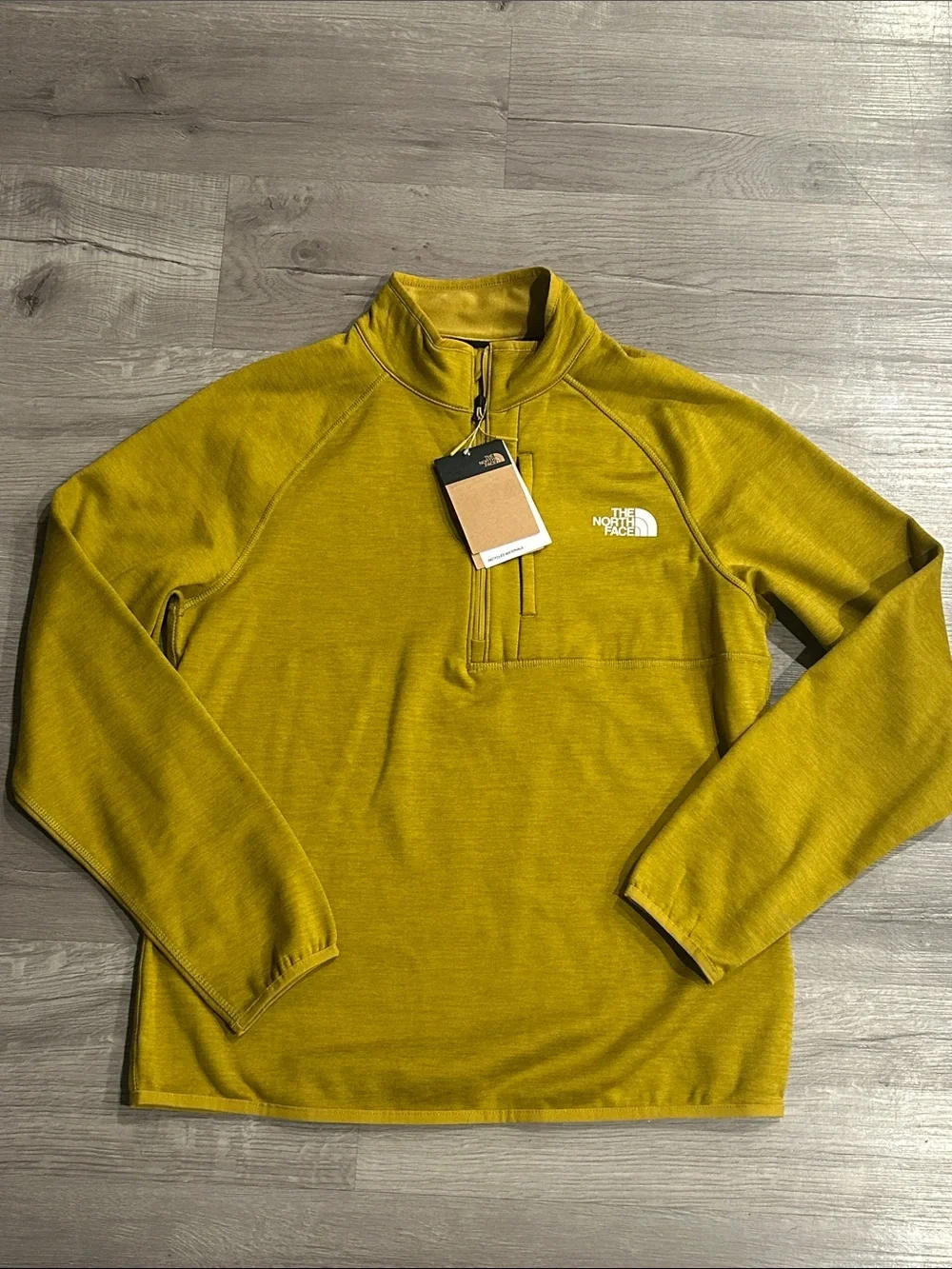 THE NORTH FACE | MINERAL GOLD HEATHER CANYONLANDS 1/2 ZIP (For Men